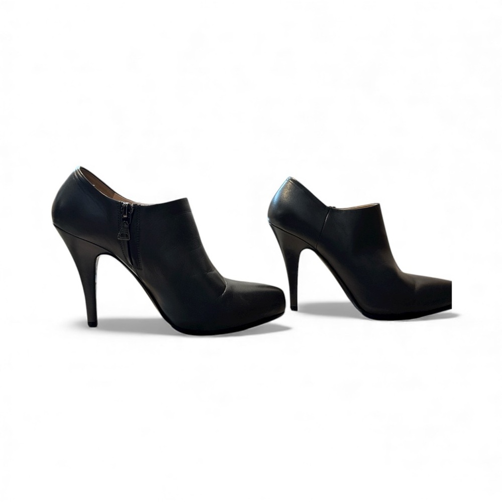 Prada Elegant Black Ankle Boots